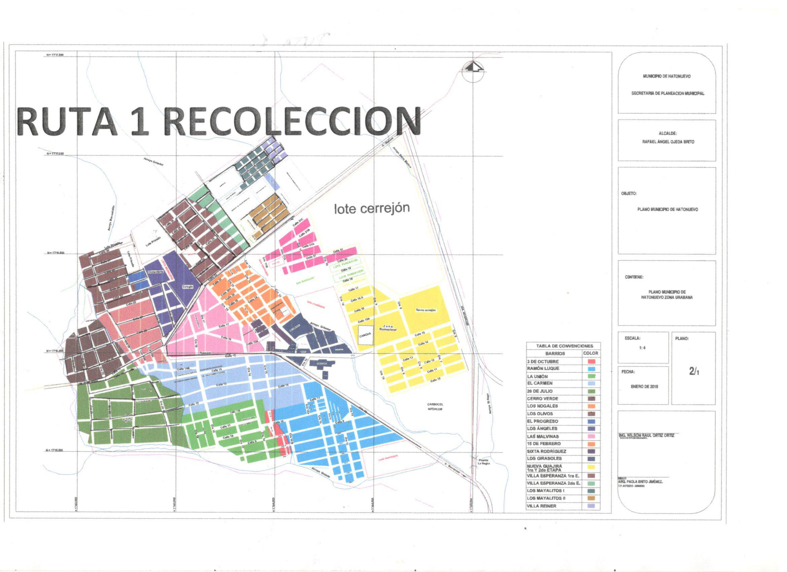 Ruta 1 de Recolección