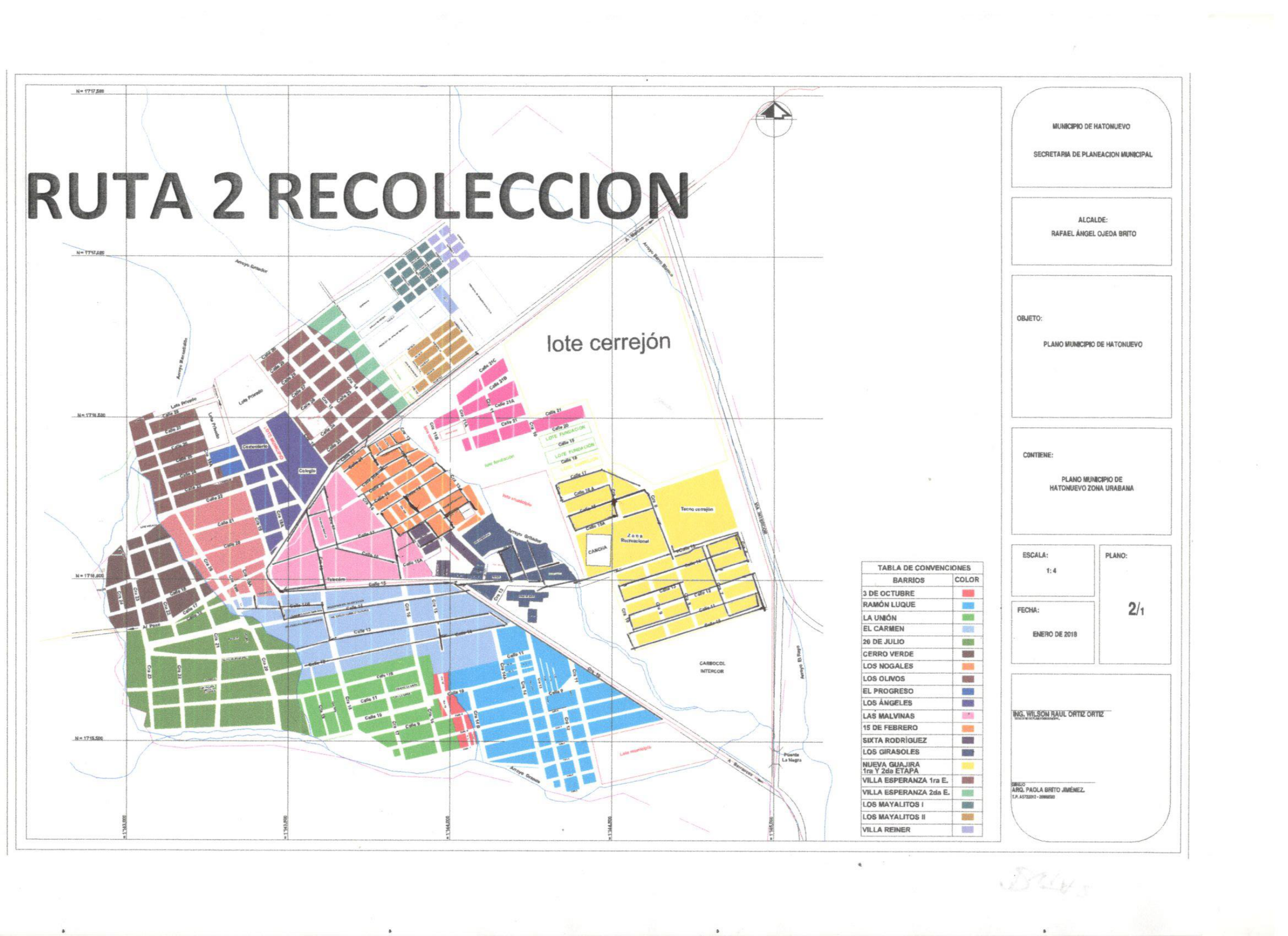 Ruta 2 de Recolección